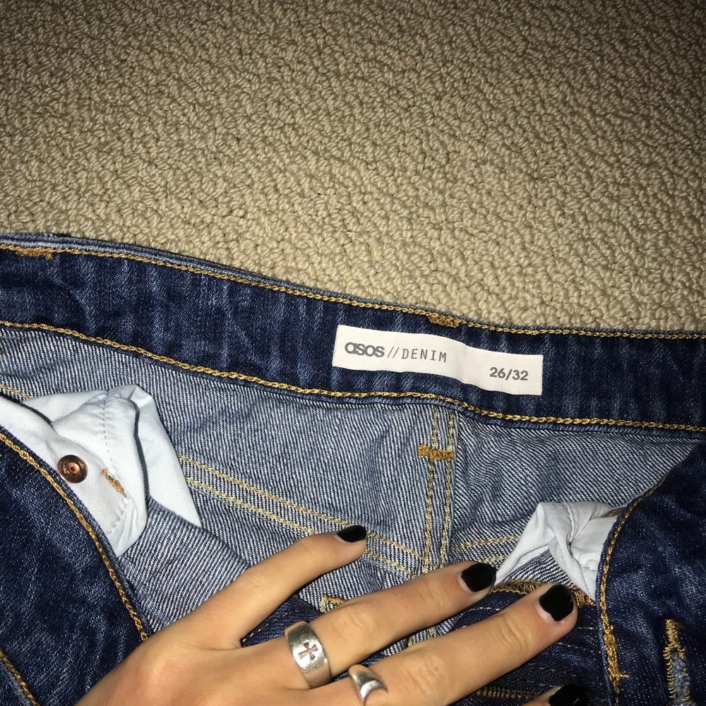ASOS mom jeans